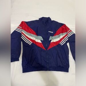 Vintage adidas windbreaker sportsjacket 90s men’s size XL